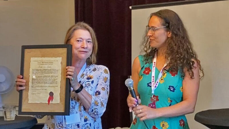 Ineke appointed honorary member of the Dutch Vocal Teachers Association (NVZ)!